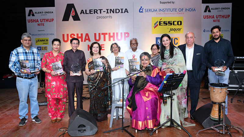 Usha Uthup Nite at ALERT–INDIA