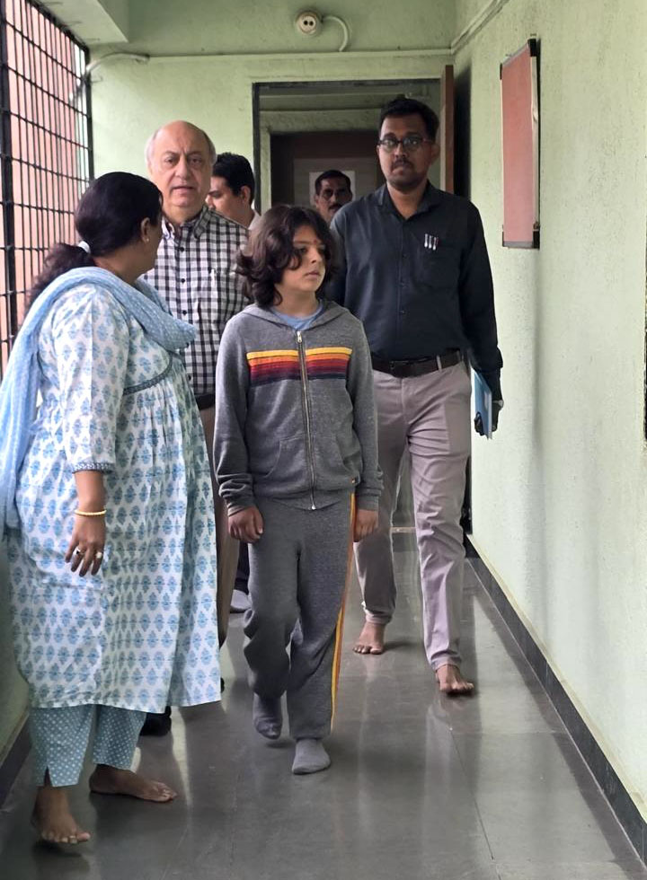 Dr. Cyrus S. Poonawalla inaugurated Dr. Cyrus Poonawalla School for Hearing Impaired (Indian Red Cross Society)