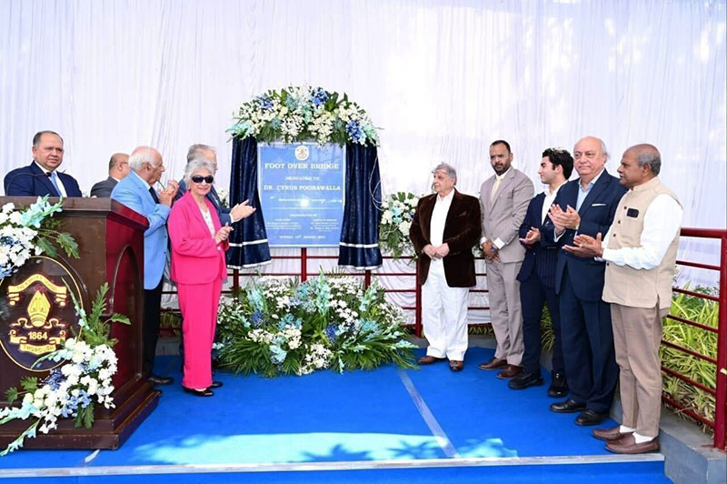 Dr. Cyrus S. Poonawalla inaugurated Dr. Cyrus Poonawalla School for Hearing Impaired (Indian Red Cross Society)